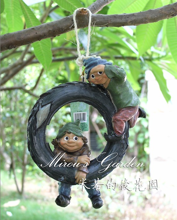 美式乡村庭院挂件栅栏树挂饰