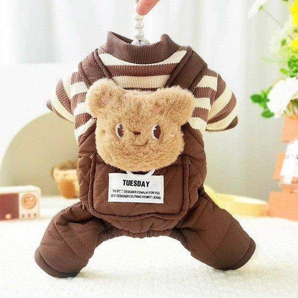 狗狗衣服秋冬款小型犬比熊泰迪博美宠物冬季保暖棉衣可牵引四脚衣,宠物/宠物食品及用品,狗宠物服装/雨衣,淘宝优惠券,粉丝福利购,淘宝优惠卷