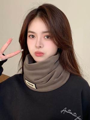 多功能围脖女冬季骑行围巾帽子两用2024新款脖套护颈保暖男士面罩