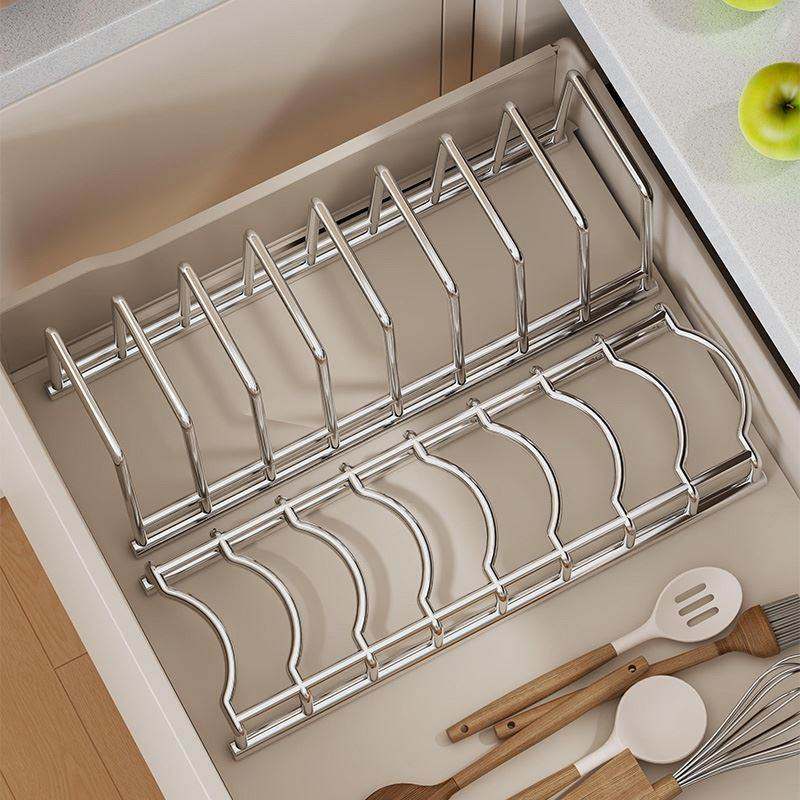 碗碟收纳架不锈钢厨房沥水抽屉式拉篮内置放碗盘子置物消毒柜碗架,厨房/烹饪用具,厨房置物架/置物柜/角架,淘宝优惠券,粉丝福利购,淘宝优惠卷