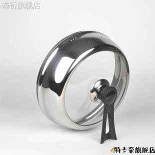 家用通用高盖高加高透明锅盖蒸锅可视锅盖加深款盖盖子高锅盖38cm
