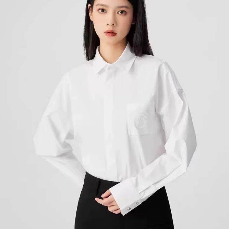 阿玛施女装春休闲风白色
