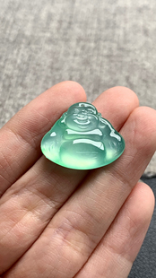 天然A货缅甸翡翠 18.5 尺寸 4.5 佛公