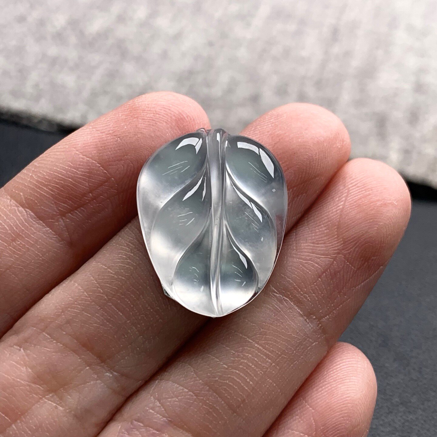 天然A货缅甸翡翠 叶子 尺寸 缅甸翡翠