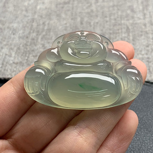 24.9 天然A货缅甸翡翠 48.8 尺寸 7.5 佛公