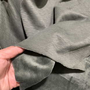 捡漏纯棉弹力超柔面料灰绿色男童成人加绒卫衣裤子面料不起球包邮