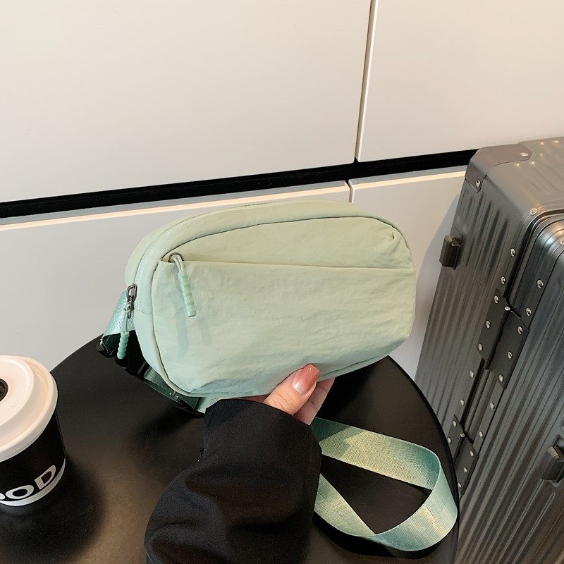 时尚胸包腰包运动跑步包通勤斜挎包包女式2025新款防泼水尼龙布包,箱包皮具/热销女包/男包,胸包,淘宝优惠券,粉丝福利购,淘宝优惠卷