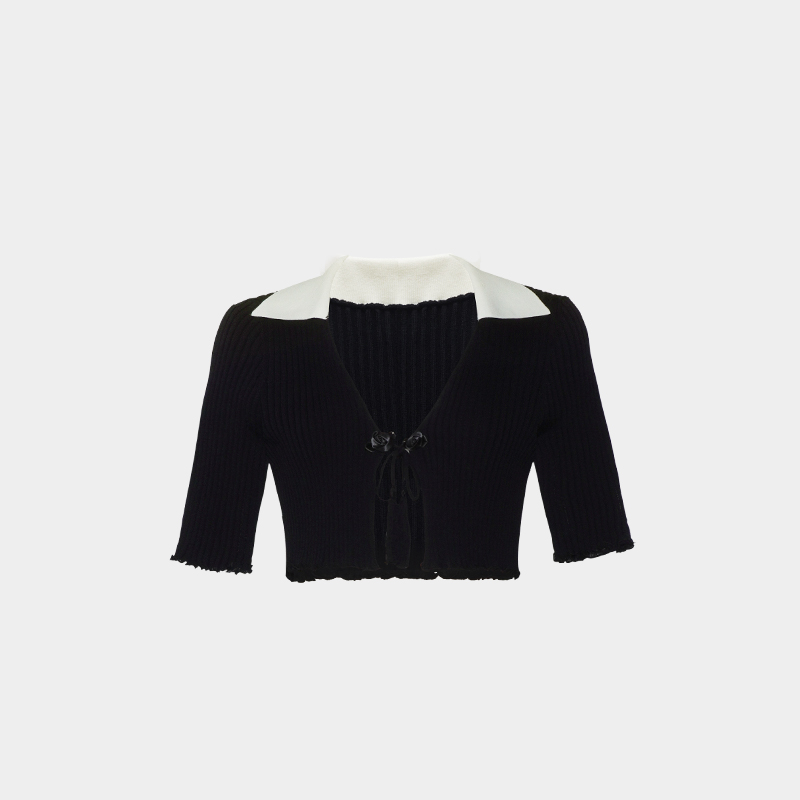 SUPERR清爽薄款针织开衫