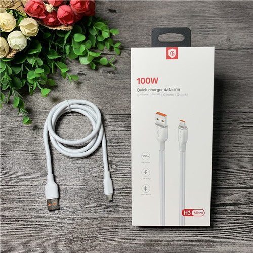 红果H3手机数据线100W