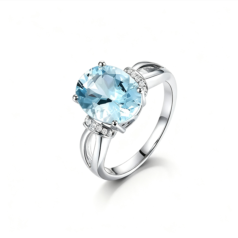 米莱天然18k金镶嵌加工彩色宝石