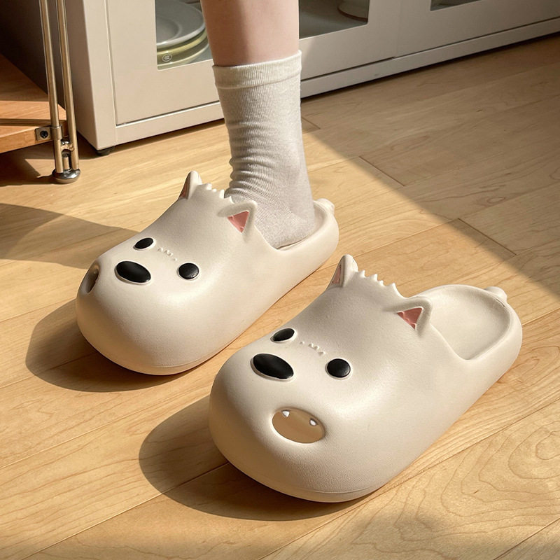 ♪ West Highlands dog slipper girl in the summer house ♪