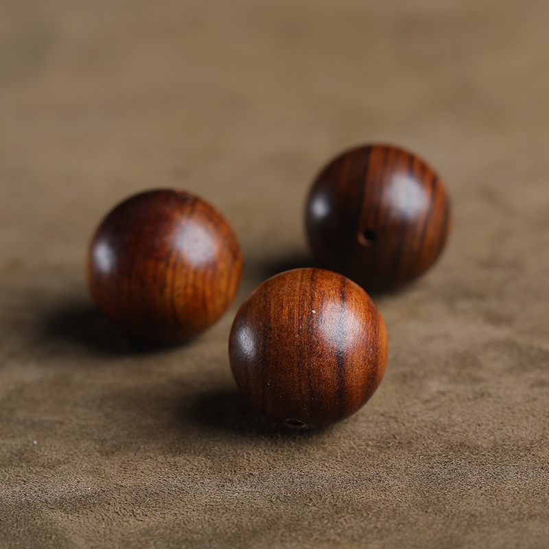 海南黄花梨散珠diy手串配饰