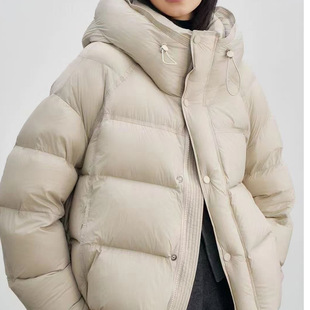 平湖羽绒服女款冬季女装新款90鸭绒外套短款冬装女式高级感
