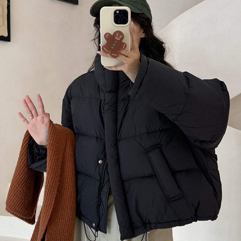 2025冬平湖羽绒服女款冬季外套鸭绒短款女高级感女式羽绒服