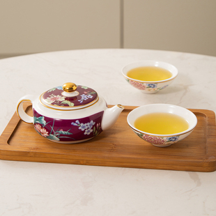 高颜值便携式茶具泡茶壶茶杯一壶二杯组户外旅行茶具家用功夫茶具
