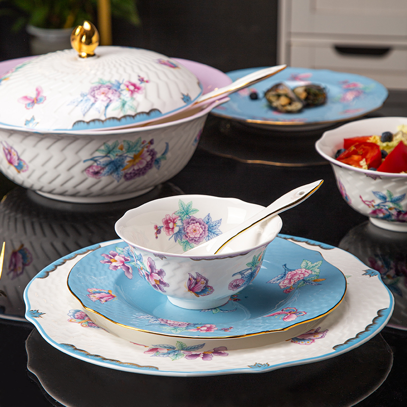 英格丽平盘骨瓷大众小清新