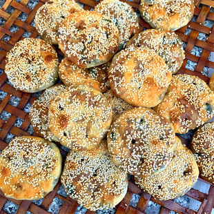 福建省特产尤溪征东烧饼肉葱饼芝麻饼传统工艺酥饼梅干菜扣肉 包邮