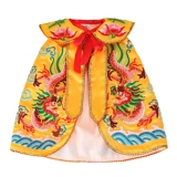 Цинканг Статуя Плащная бог снежная одежда бог вышиваем