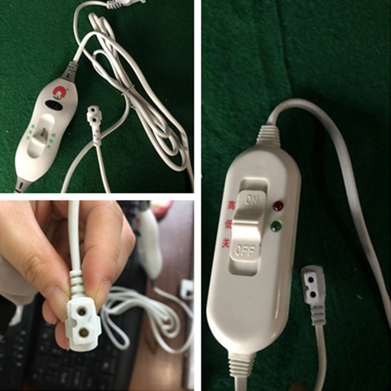 插头电源线电热板双档发热