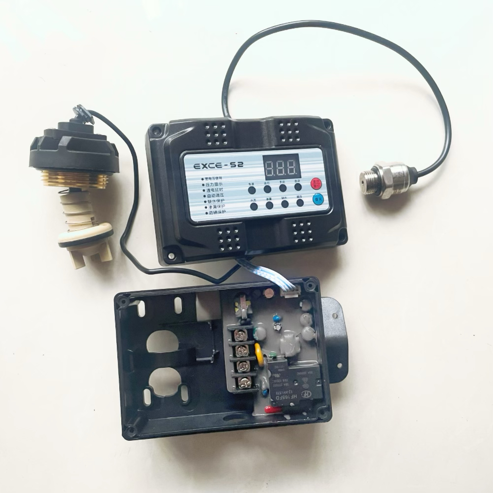 EXCE-S2全自动家用增压泵控制器盒微电脑数显智能自吸日井泵通用