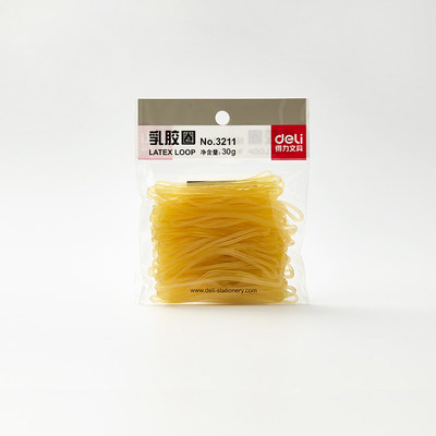 得力橡皮筋3211