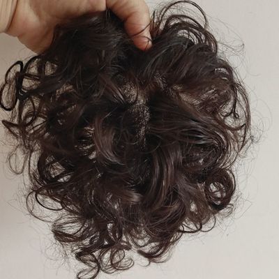 补发片中老年妈妈仿真发卷发片