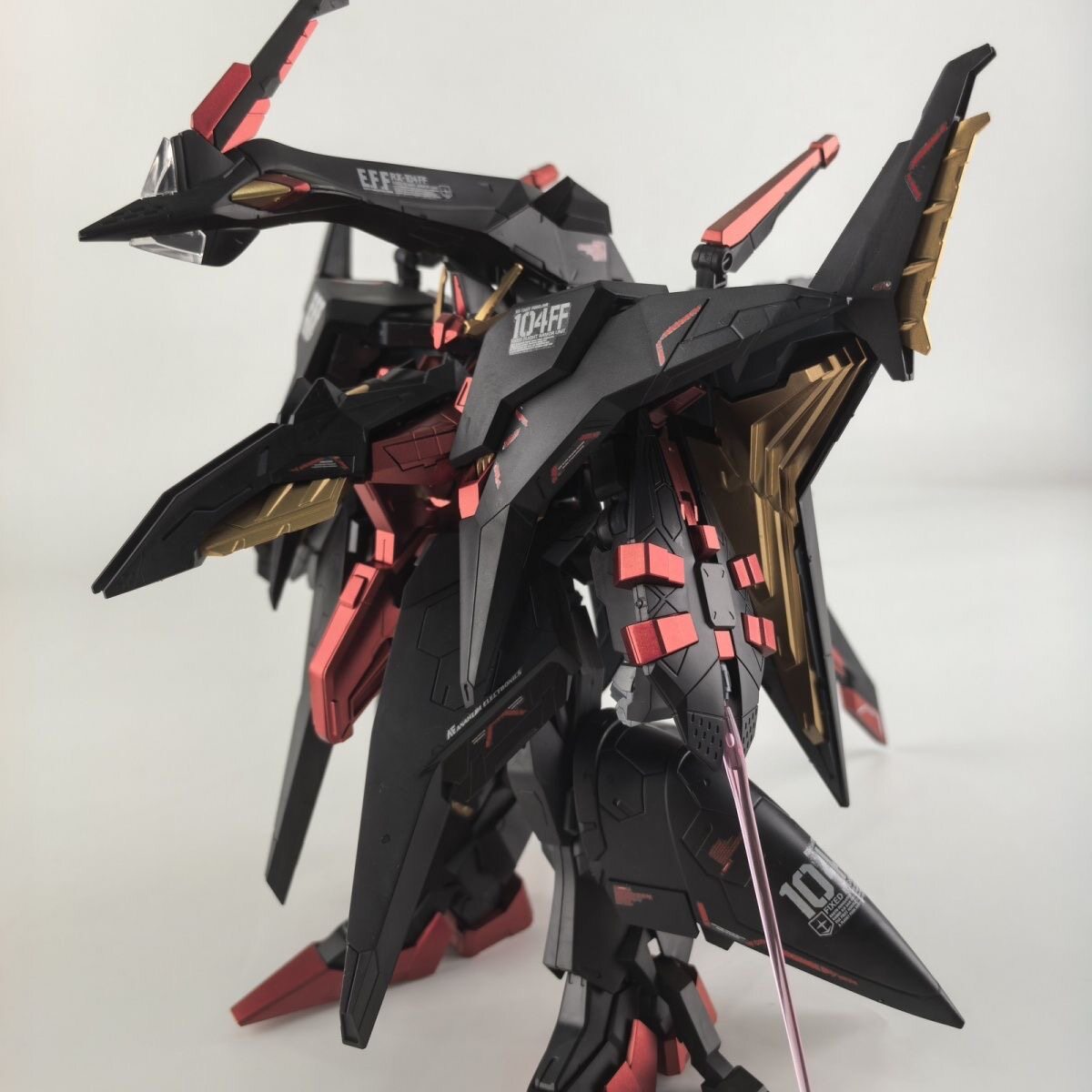 钣喷 GL 佩涅罗佩大白鹅黑天鹅闪光哈萨维高达拼装模型玩具送水贴