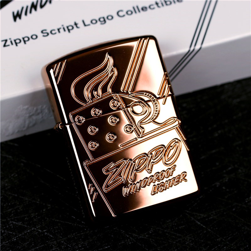 Zippo之宝限量纯铜收藏打火机