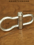 Ручная работа 304 из нержавеющей стали эллиптической пряжки