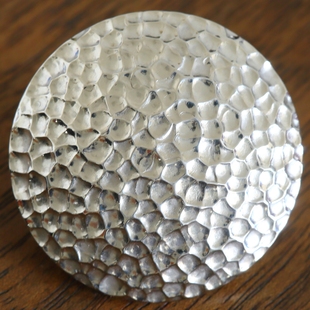 纯手工锤纹真钱币扣财布扣复古养牛钱包装饰扣手工皮具五金配件