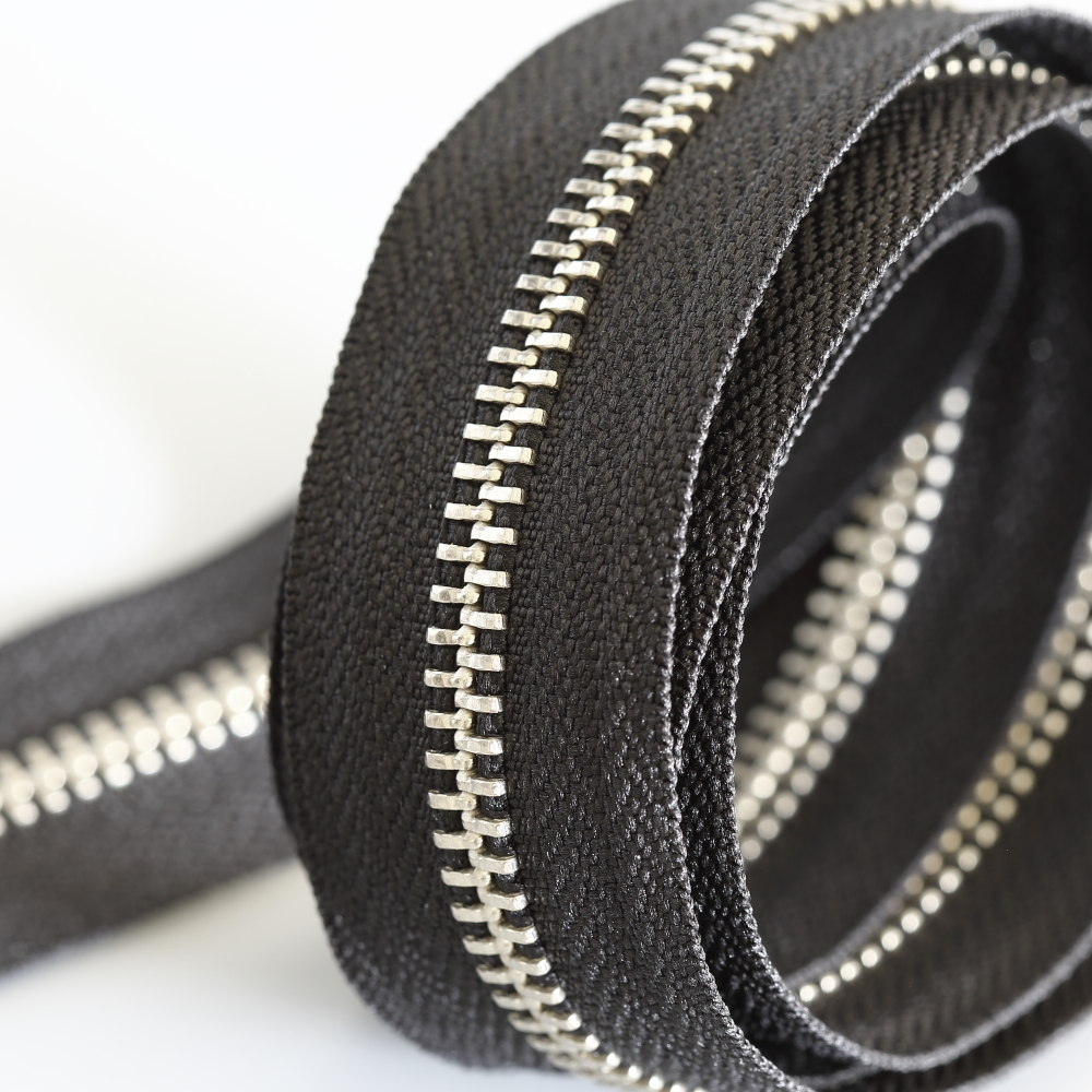 正品YKK双向银色齿码拉链手工