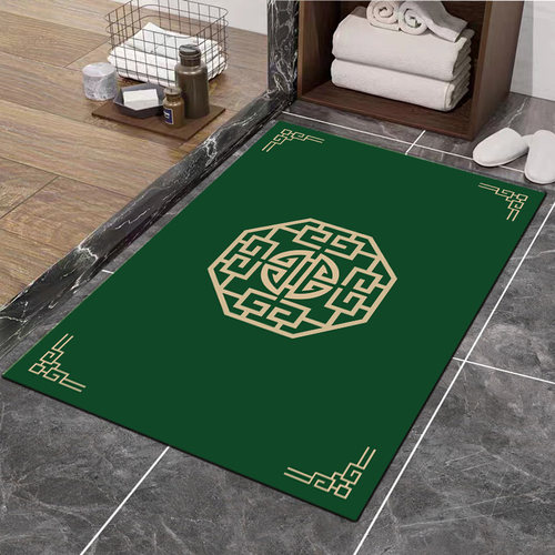 软硅藻泥新中式浴室防滑耐磨防滑