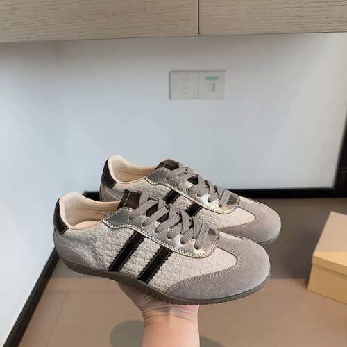 【特价清仓】头层小牛皮复古休闲德训女鞋真皮百搭休闲超软弹舒适