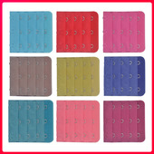 3排内衣加长扣文胸延长扣排扣背扣接扣搭扣加带调节三排三扣加宽