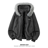 现货座山雕大毛领毛呢棉衣外套 A093-M970-特P105深灰,男装棉衣,电商A093,电商基地 现货座山雕大毛领毛呢棉衣外套 A093-M970-特P105深灰,男装棉衣,电商A093,电商基地