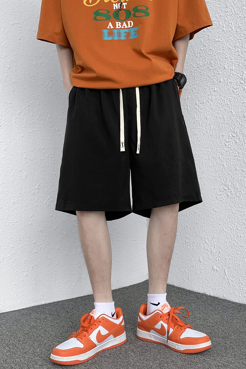 夏装新款冰丝短裤光板五分裤中裤A093-DK200-P25,男装休闲裤,电商A093
