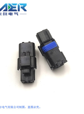 211PC022S0149供应汽车线束连接器2芯黑色传感器插头询价为准