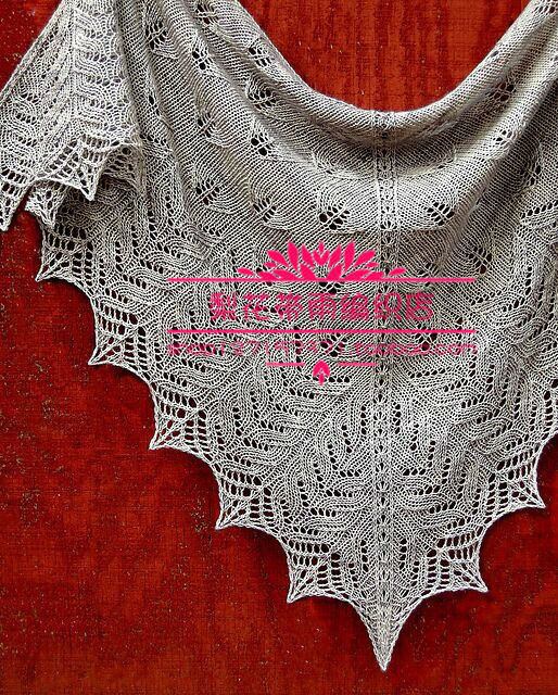 梨花带雨美丽诺非成品编织图解