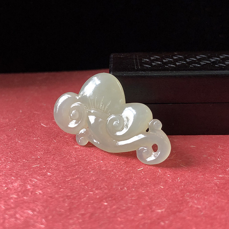 新疆和田玉如意型吊坠 美好寓意吉祥包挂手机链手串项链配饰挂件