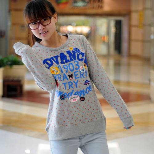 rough卫衣女2021年bf百搭显瘦