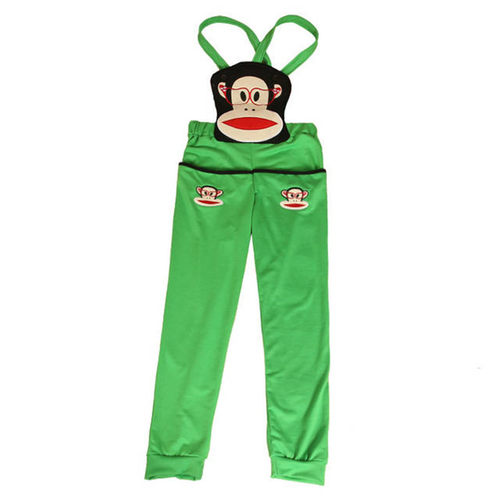 背带裤秋冬休闲运动宽松纯棉