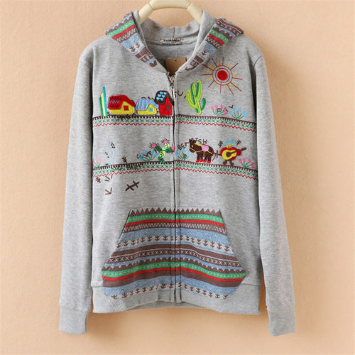 rough秋冬款纯棉运动带帽卫衣