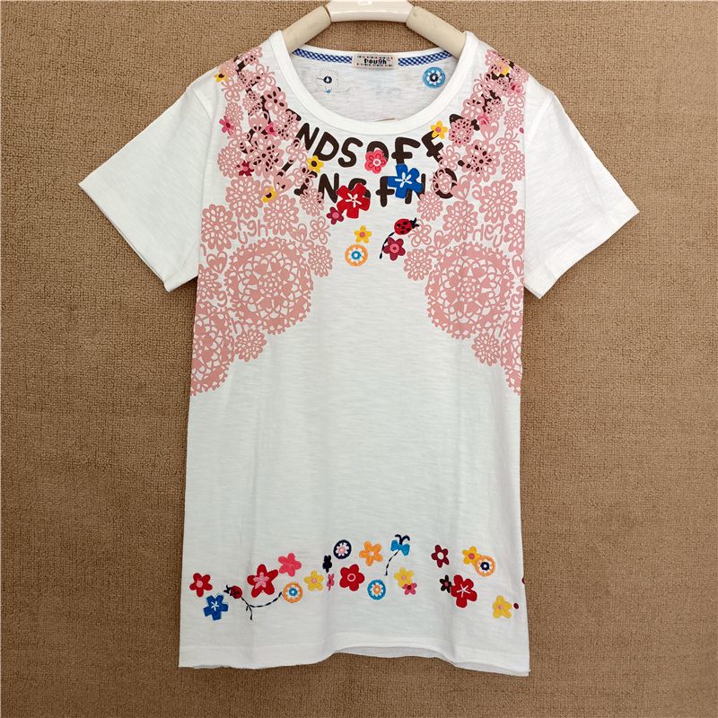 短袖T恤2021年新款设计感白色