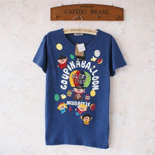 rough新款百搭白色港味风半袖t恤