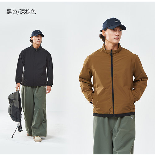 杰恪狼王88669户外立领夹克工装冲锋衣防风雨双面穿外套定制logo