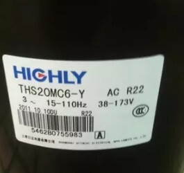 空调配件空调压缩机THS20MC6-Y空调制冷压缩机 3匹变频压缩机
