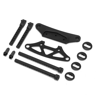 HNR鸿诺H9804 拉力 防撞板塑胶柱 前后车壳柱 防撞板车壳垫H98280