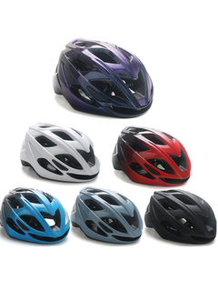 自行车头盔一体成型骑行头盔夏季男女生山地公路车安全帽单车装备