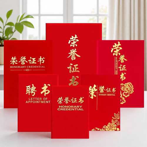 荣誉证书a4外壳博通中小学生奖状