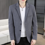 西装外套男免烫高级感商务修身单西韩版潮流休闲西服秋季-P90，男装西服套装，电商A318